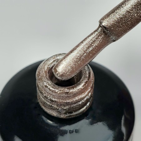 Jingle Bell – Semi-permanenter UV/LED Nagellack Glitzerbronze | 15 ml