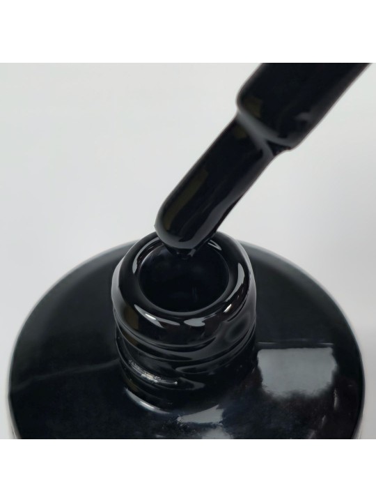Blac'kiss – Semi-permanenter UV/LED Nagellack Schwarz | 15 ml