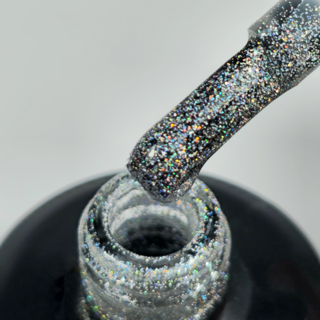 Snowman – Vernis Semi-Permanent UV/LED Pailleté Multicolore | 15 ml