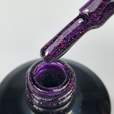My Only Wish Chrii's Mas – Vernis Semi-Permanent UV/LED Mauve Pailleté