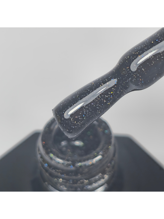 Winter Midnight – Vernis Semi-Permanent UV/LED Noir Pailleté