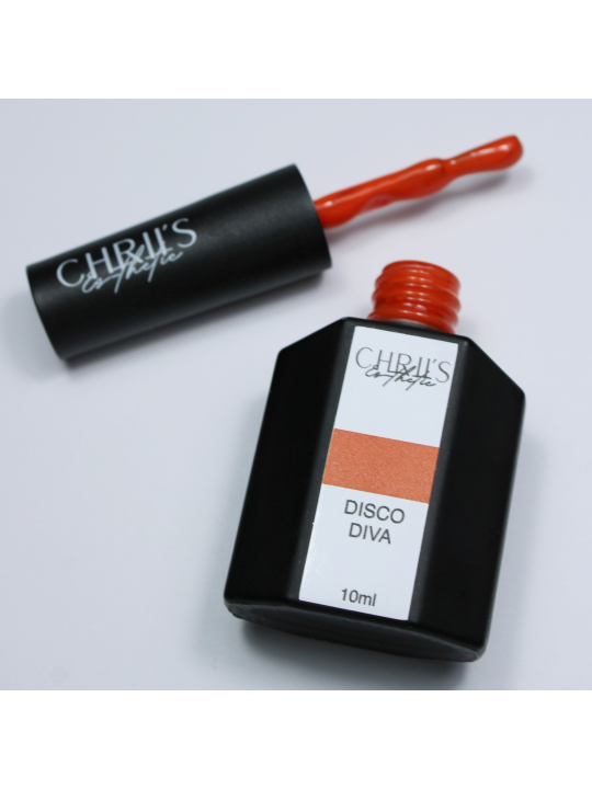 Disco Diva – Semi-permanenter UV/LED Nagellack Orange | 10 ml