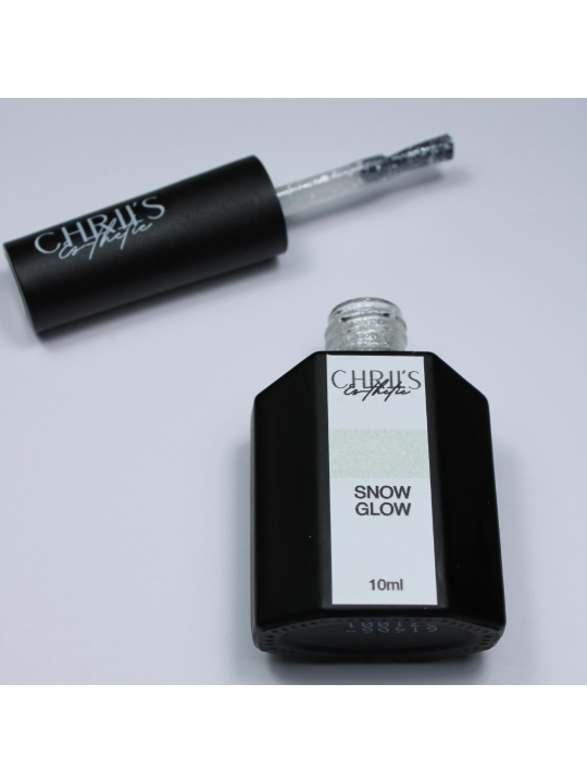 Snow Glow – Semi-permanente UV/LED Nagellak Glitterwit | 10 ml