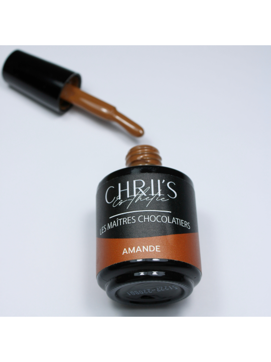 Amande – Vernis Semi-Permanent UV/LED Brun Clair | 15 ml