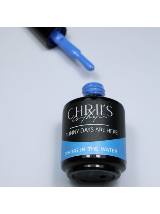 Diving In The Water – Semi-permanente UV/LED Nagellak Blauw | 15 ml