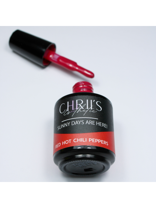 Red Hot Chili Peppers – Semi-Permanent UV/LED Pink Red Nail Polish