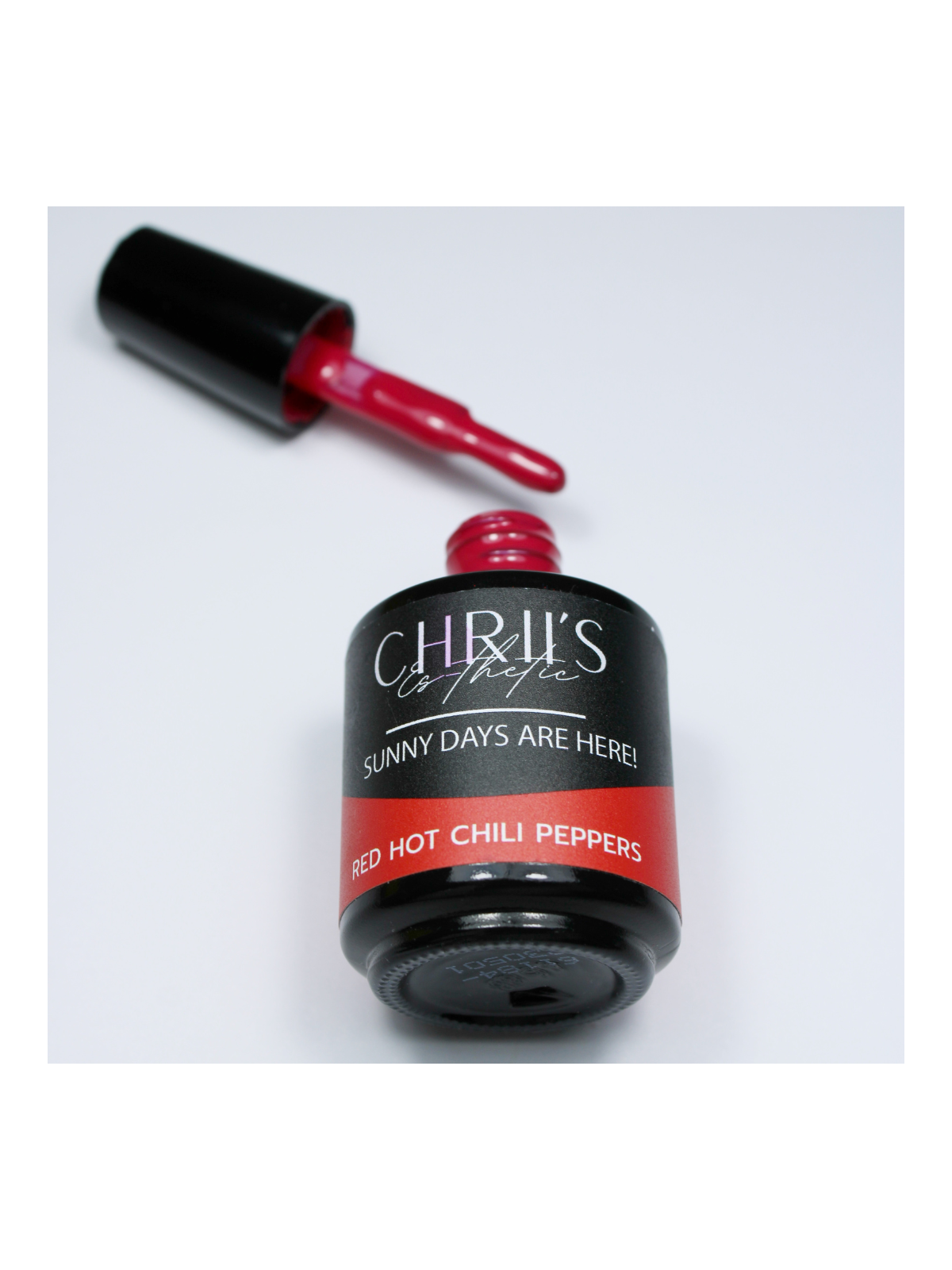 Red Hot Chili Peppers – Vernis Semi-Permanent UV/LED Rose Rouge 15 ml