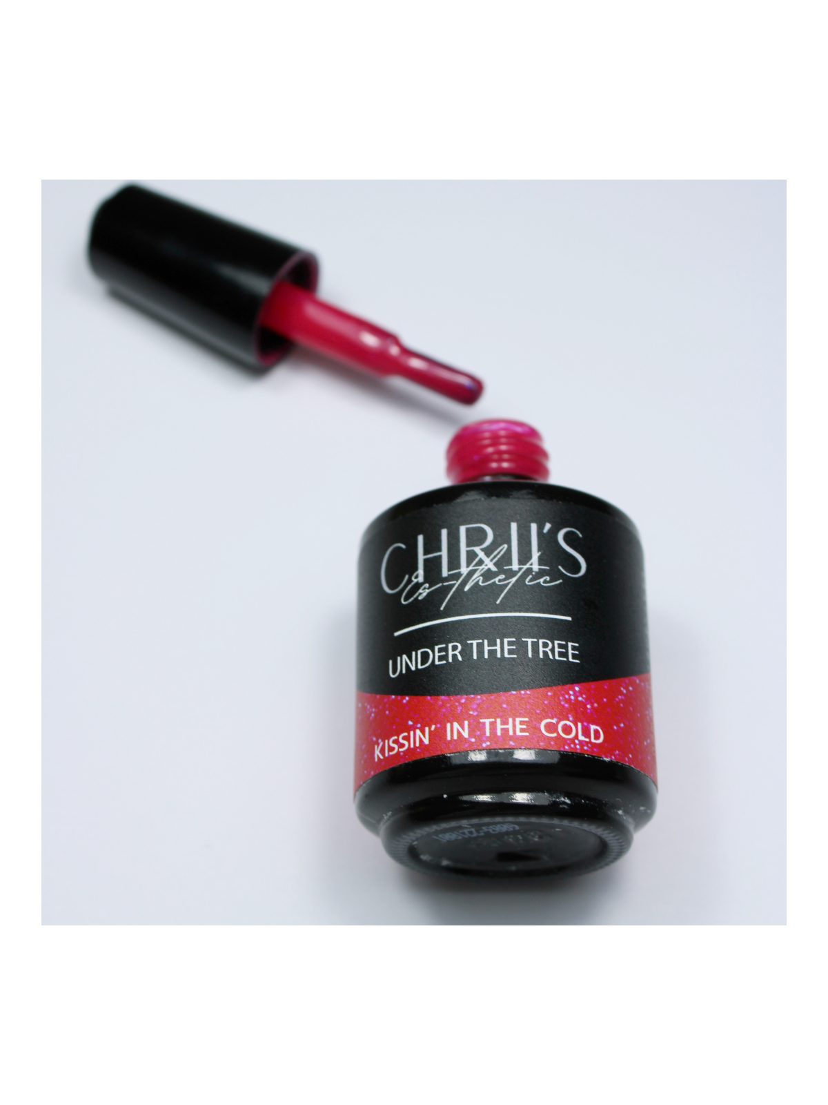 Kissin' in the Cold  Vernis Semi-Permanent UV/LED Rose Framboise Irisé