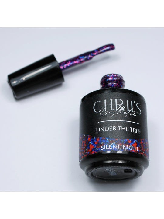 Silent Night – Semi-Permanenter UV/LED Mitternachtsblau Glitzer