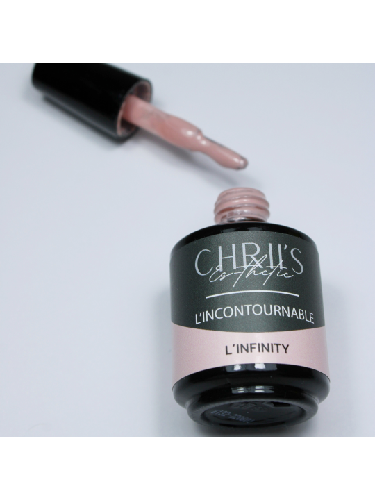 L'infinity – Vernis Semi-Permanent UV/LED Nude Abricot | 15 ml