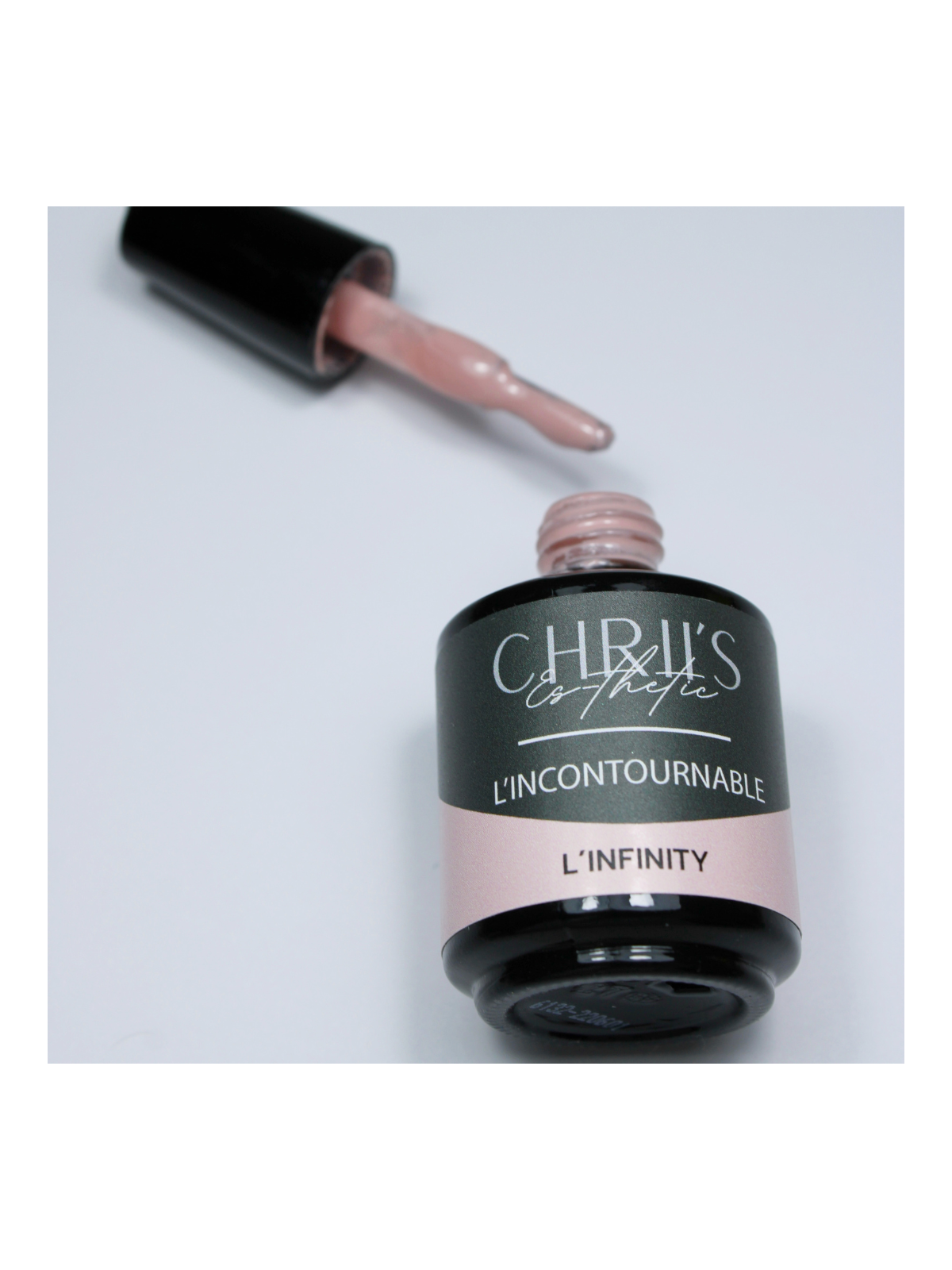 L'infinity – Vernis Semi-Permanent UV/LED Nude Abricot | 15 ml