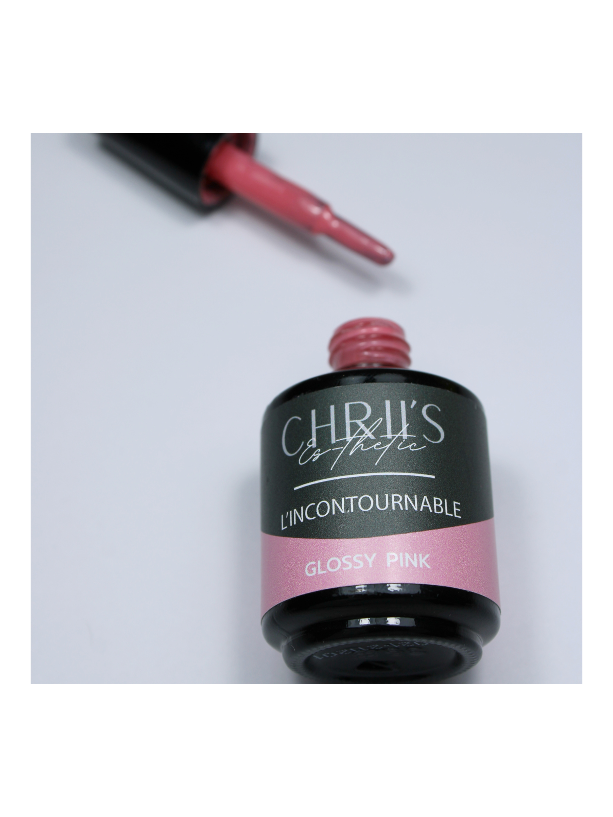 Glossy Pink – Vernis Semi-Permanent UV/LED Rose | 15 ml