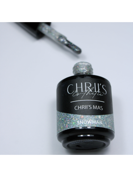 Snowman – Semi-permanente UV/LED Nagellak Glitter Multicolor | 15 ml