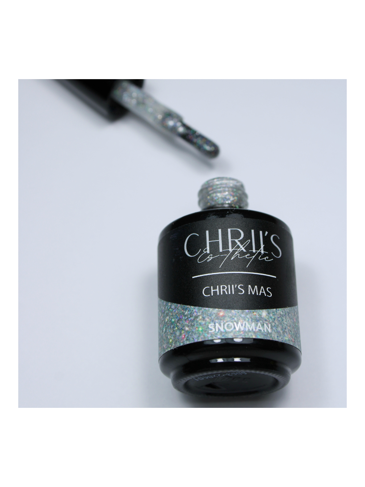 Snowman – Semi-Permanent UV/LED Glitter Multicolor Nail Polish | 15 ml