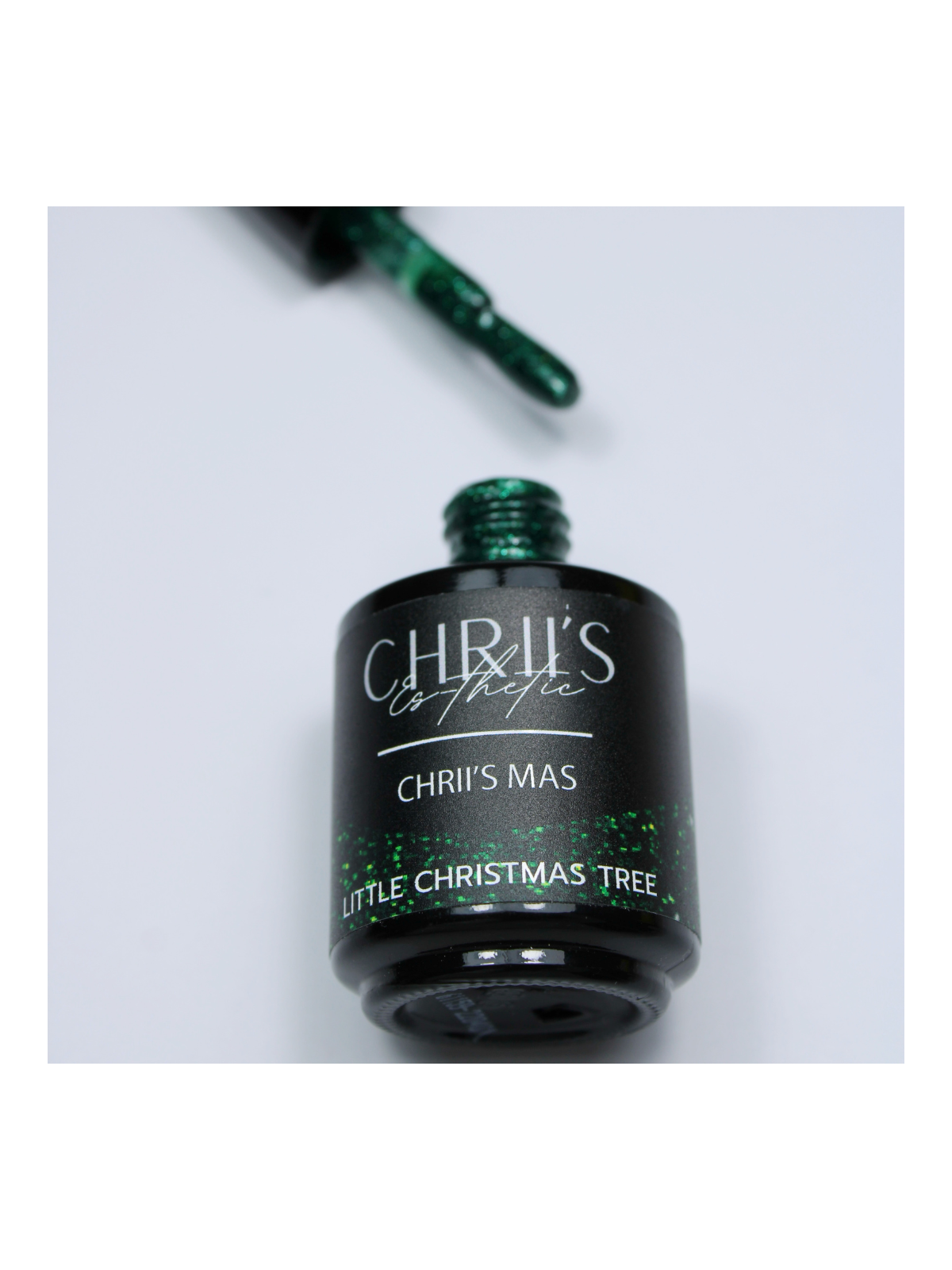 Little Christmas Tree – Vernis Semi-Permanent UV/LED Vert Pailleté