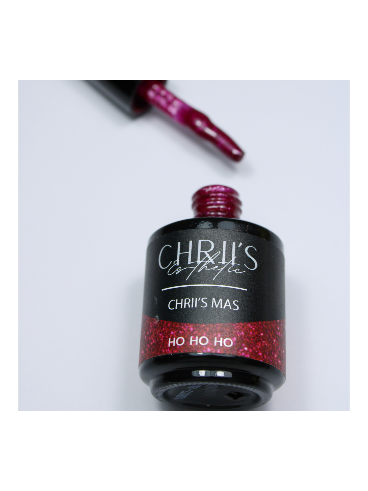 Ho Ho Ho – Vernis Semi-Permanent UV/LED Mauve Pailleté | 15 ml