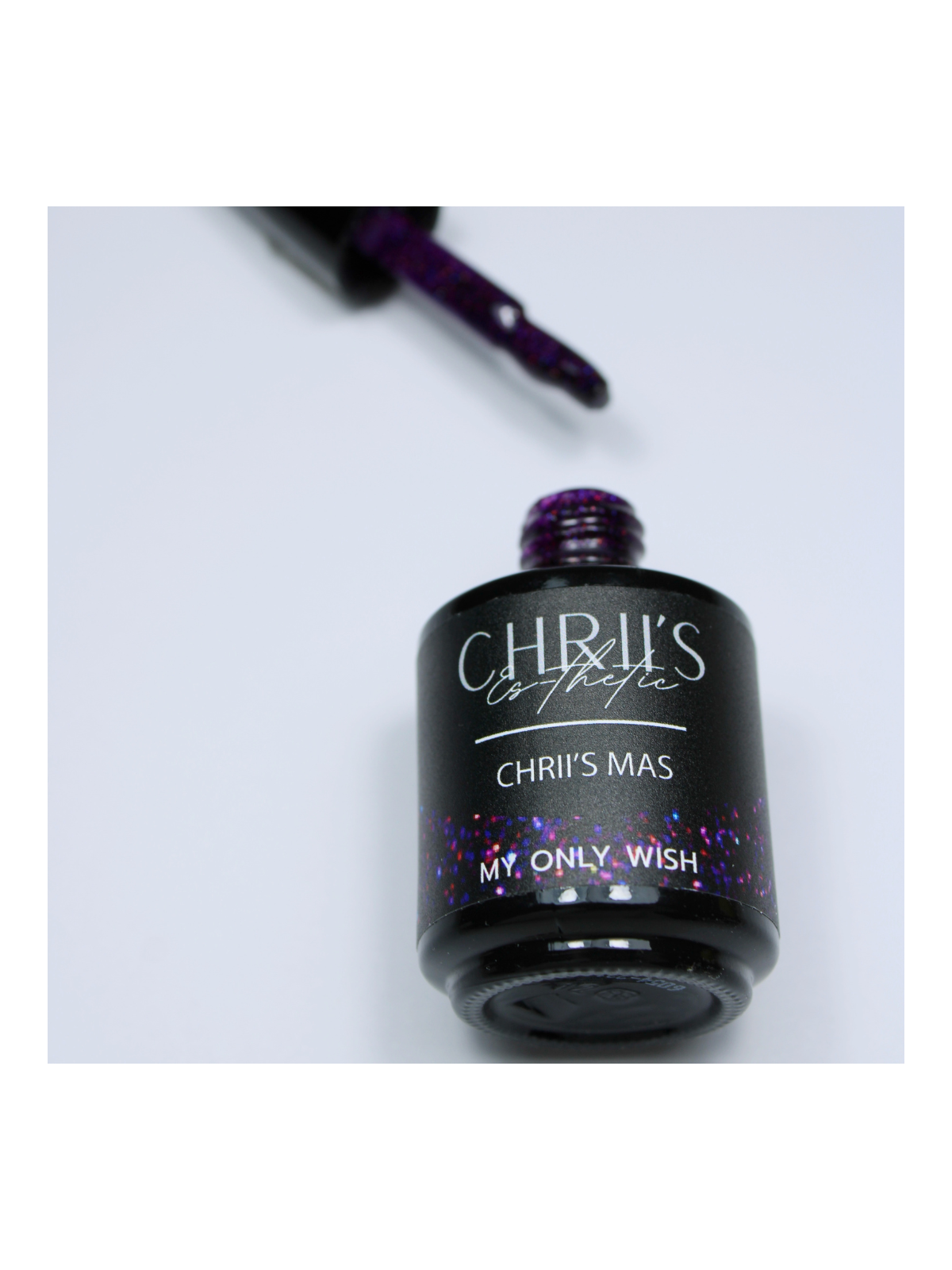 My Only Wish Chrii's Mas – Vernis Semi-Permanent UV/LED Mauve Pailleté