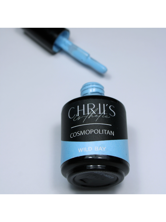 Wild Bay – Vernis Semi-Permanent UV/LED Bleu Ciel Pastel | 15 ml