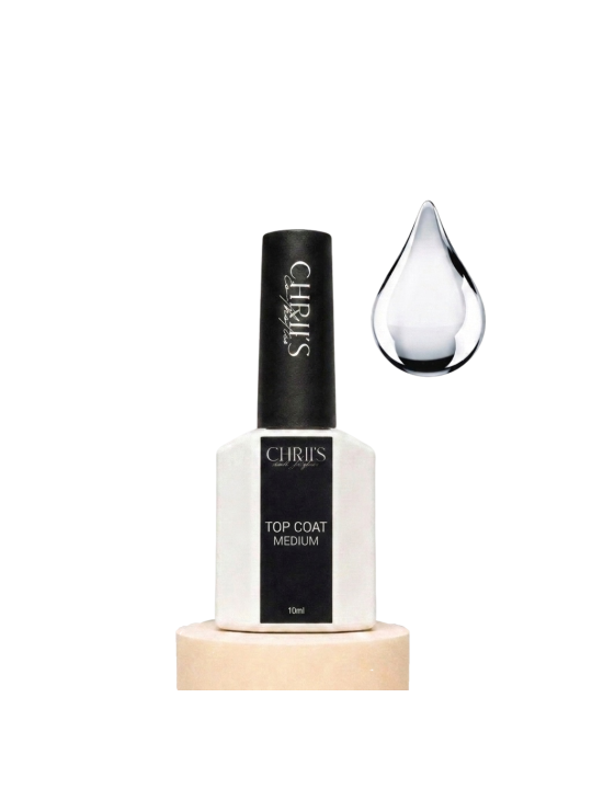 Top Coat Médium - Top Coat UV/LED sans dispersion, vegan | 10 ml