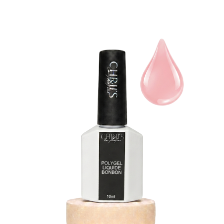 Bonbon Rose – Roze Snoep Vloeibaar Polygel, HEMA-vrij | 10 ml