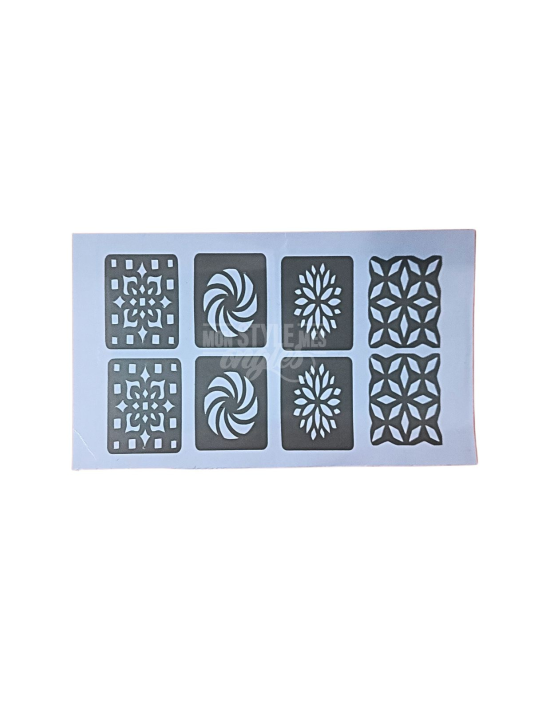 MSMO Mozaïek Stencil – Mozaïek Mandala Nail Art | 4,95€