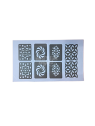 MSMO Bergige Schablone – Berg Wald Nail Art | 3,95€