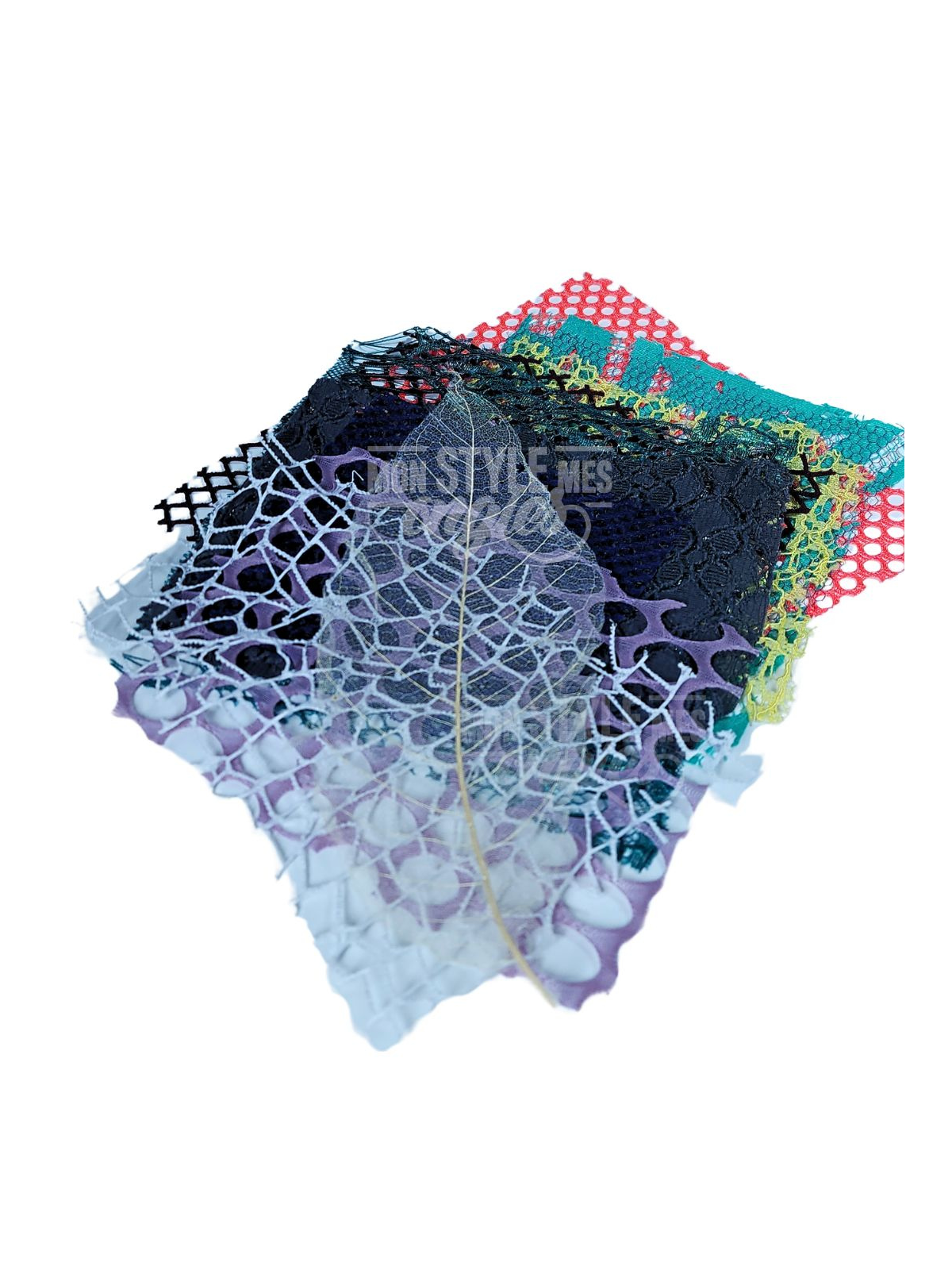 MSMO Textile Vibes Stencils – 11 Nail Art Fabrics Airbrush | 7.95€