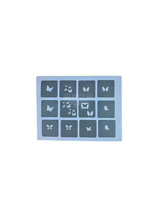 MSMO Vlinder Stencil – Vlinder Airbrush Nail Art | 5,95€