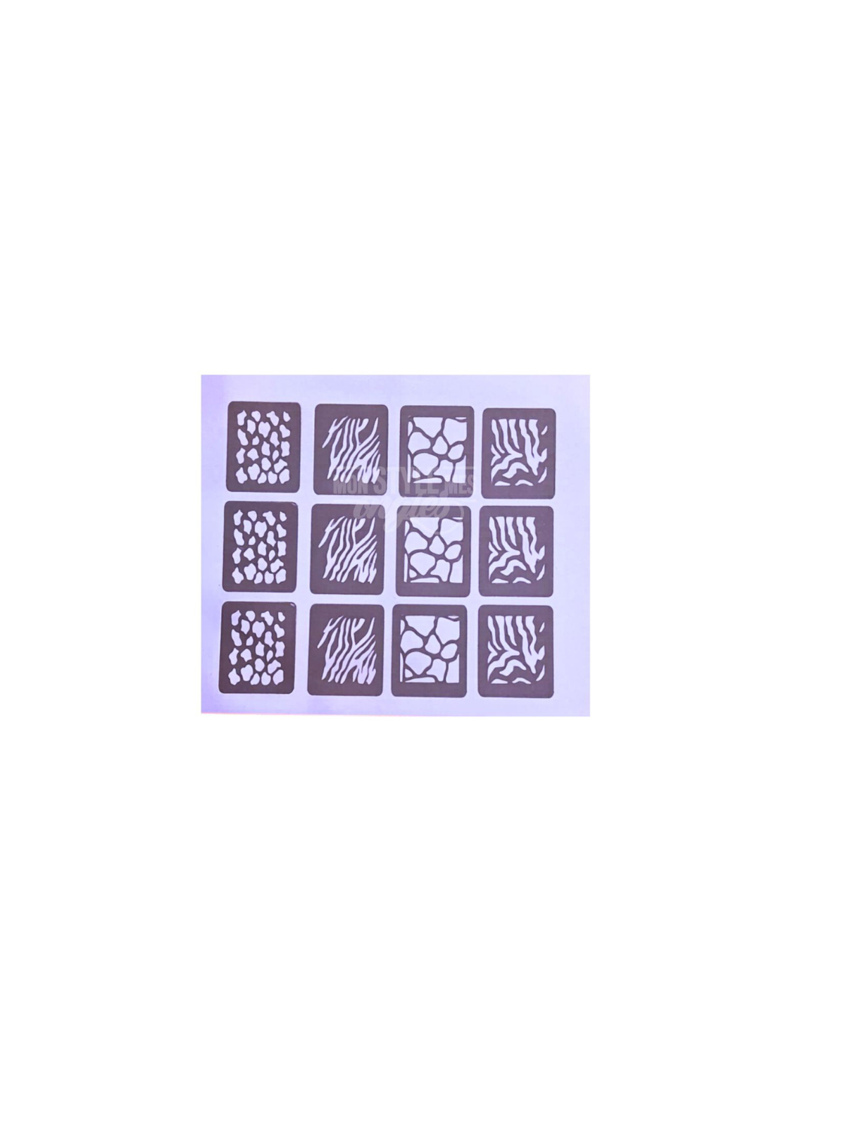 MSMO Savane Chic Stencil – Animal Print Nail Art | 5,95€