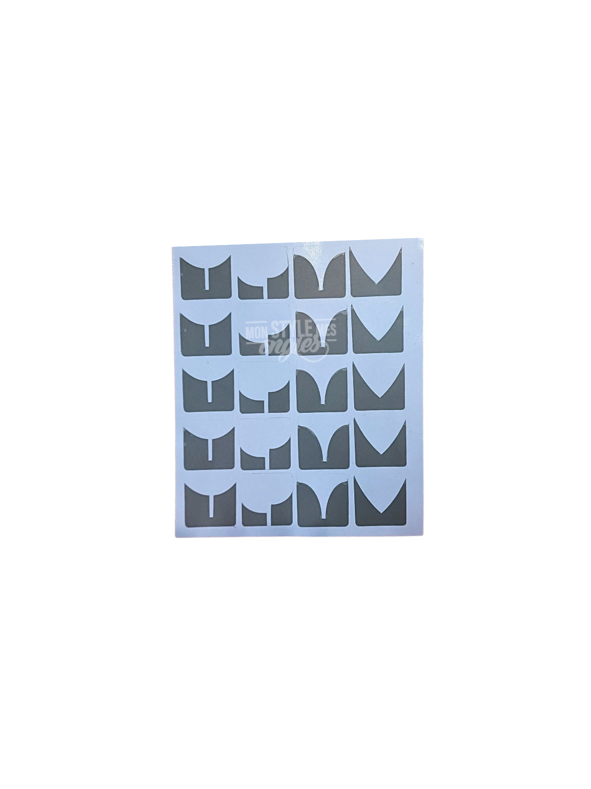 MSMO Stylised French Stencil – Modern French Manicure | 9.95€