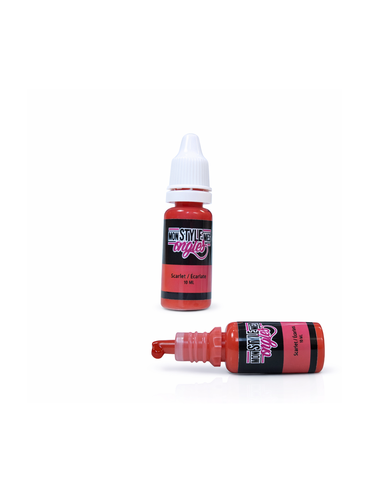MSMO Scarlet Airbrush Paint – Ready-to-Use Nail Art | 10 ml