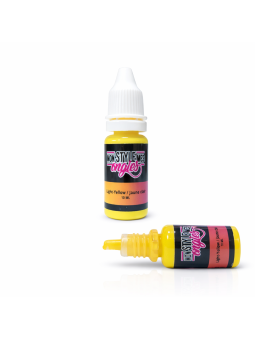 MSMO Hellgelbe Airbrush-Farbe - Gebrauchsfertig | 10 ml