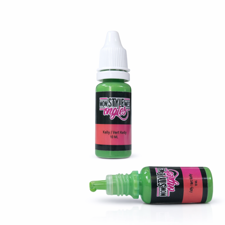 MSMO Kelly-Grüne Airbrush-Farbe - Gebrauchsfertig | 10 ml