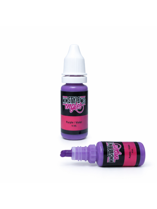 Peinture Airbrush MSMO Violet - Nail Art Prête à l'Emploi | 10 ml