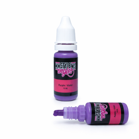 MSMO Purple Airbrush Paint - Ready-to-Use Nail Art | 10 ml