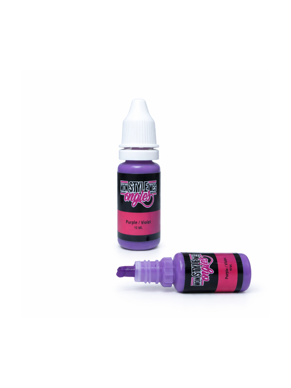 Peinture Airbrush MSMO Violet - Nail Art Prête à l'Emploi | 10 ml
