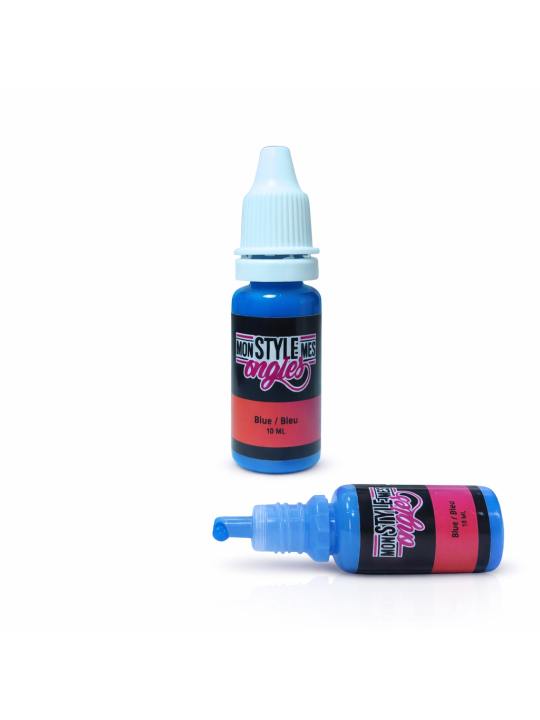 MSMO Blauwe Airbrush Verf - Klaar voor Gebruik | 10 ml