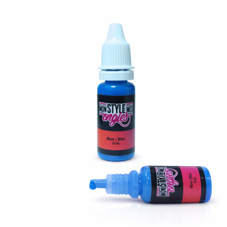 MSMO Blaue Airbrush-Farbe – Gebrauchsfertig | 10 ml