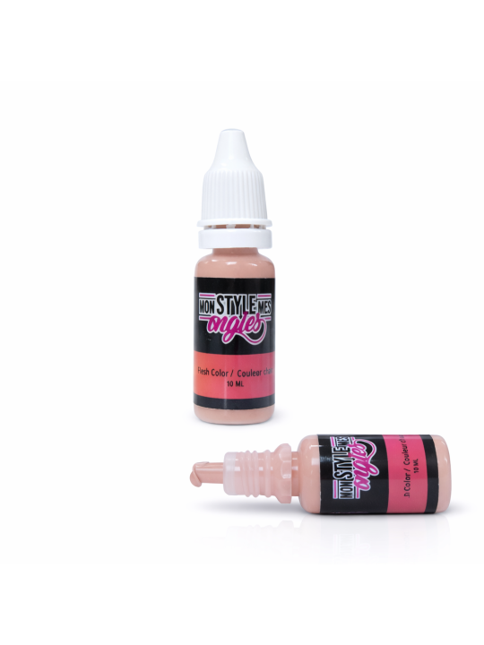 Peinture Airbrush MSMO Couleur Chair - Nail Art Prête | 10 ml