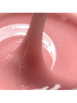 Sweet Glow – Polygel liquide rosé pailleté glamour | 10/30 ml