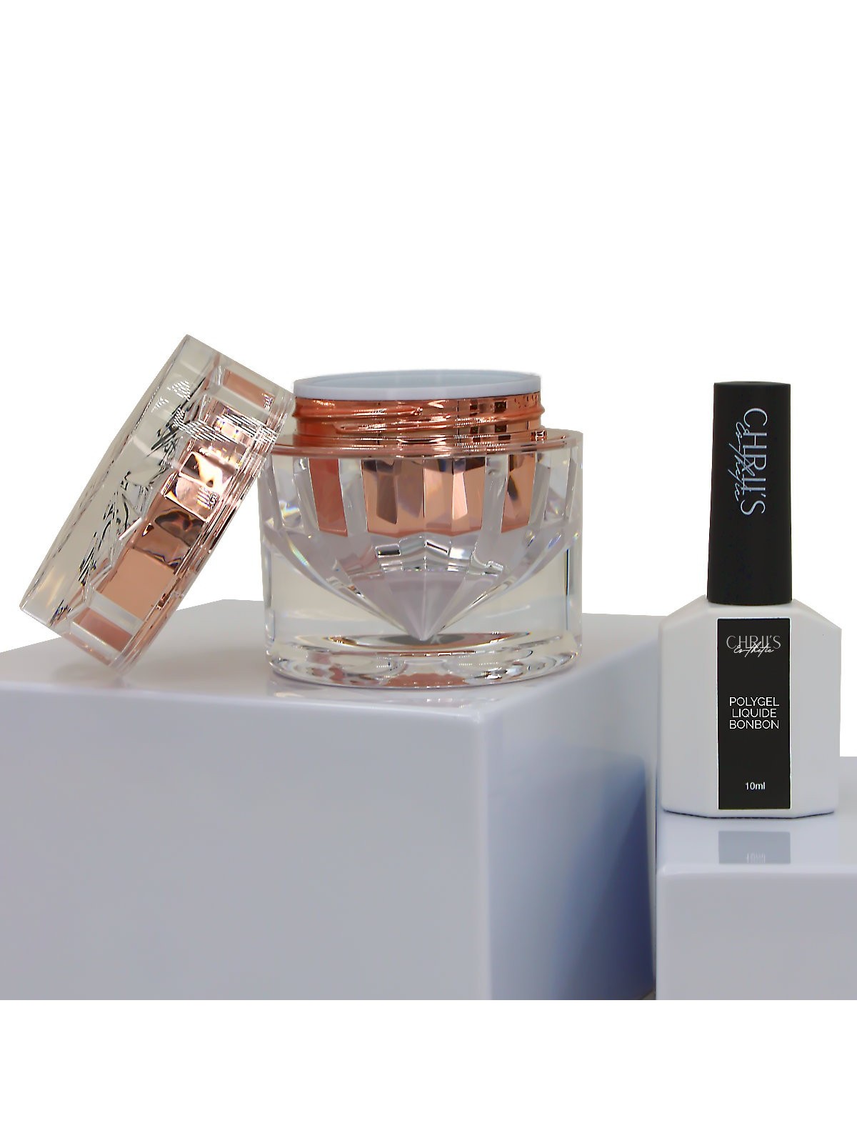 Bonbon Rose – Pink Candy Liquid Polygel, HEMA-Free, Vegan | 10 ml