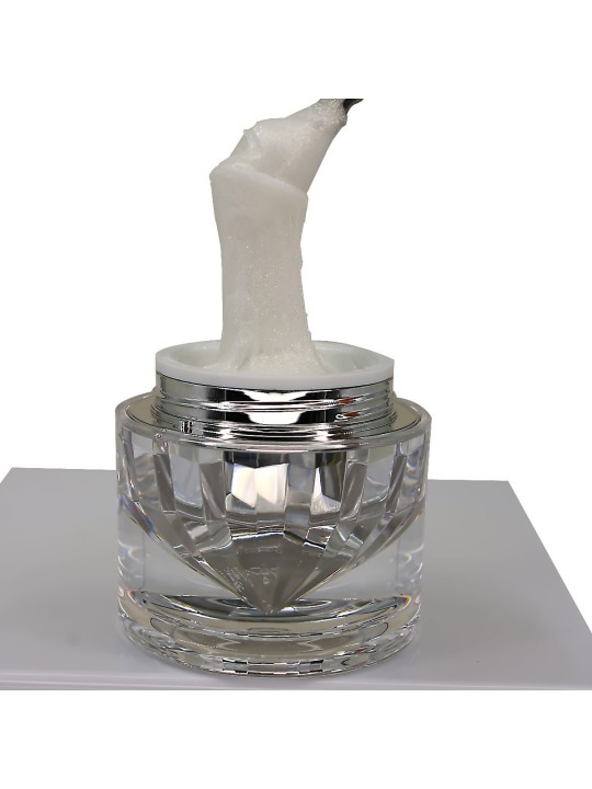 Polygel Golden White - Polygel blanc doré paillettes gold | 30/50 ml