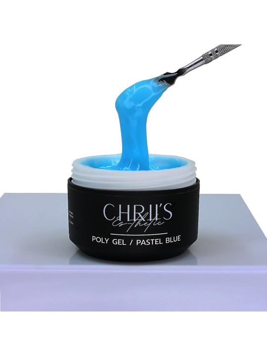Polygel Pastel Blue - Polygel bleu pastel, vegan | 30/50 ml