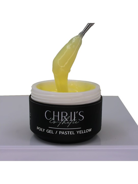 Polygel Pastel Yellow – Polygel jaune pastel, vegan | 30/50 ml
