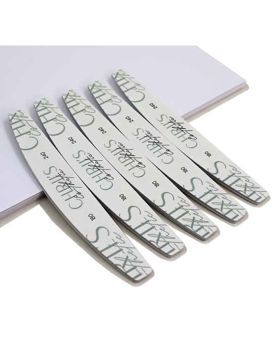 Lime Ellipse Double Face Grain 180/240 – 17,5 cm | Unité ou Lot de 20