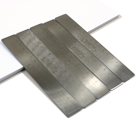 Support Lime Métal Rectangulaire – Acier Inoxydable Réutilisable -3,5€