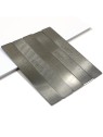Rectangular Metal Nail File Holder – Reusable Stainless Steel | 3.50€