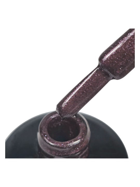 Angel Voice – Vernis Semi-Permanent UV/LED Brun Mauve Nacré | 15 ml