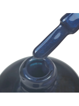Chrii's Mas Sleigh – Semi-Permanent UV/LED Navy Blue Pearl Nail Polish