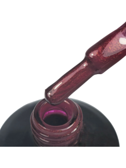 All I Want – Semi-Permanente UV/LED Bordeauxrood Goudglitter Nagellak